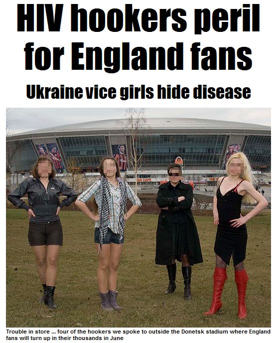 Украинские проститутки ждут англичан как манны небесной